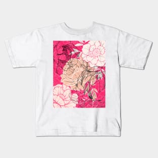 Peony Kids T-Shirt